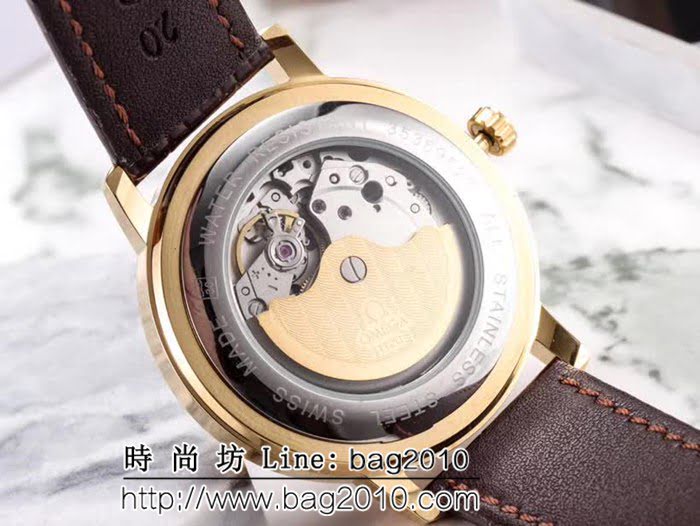 歐米茄OMEGA 經典大三針 全自動機械精品男士腕表 WSS0124